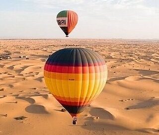 Hot Air Balloon (Standard) -Dated Entry Ticket with Pick up and Drop Off