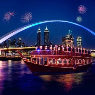 Dhow Cruise Dinner Dubai Creek without Pick up and Drop off