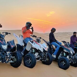 Dubai Desert Safari on Private Basis with Premium Camp with Quad Bike Ride