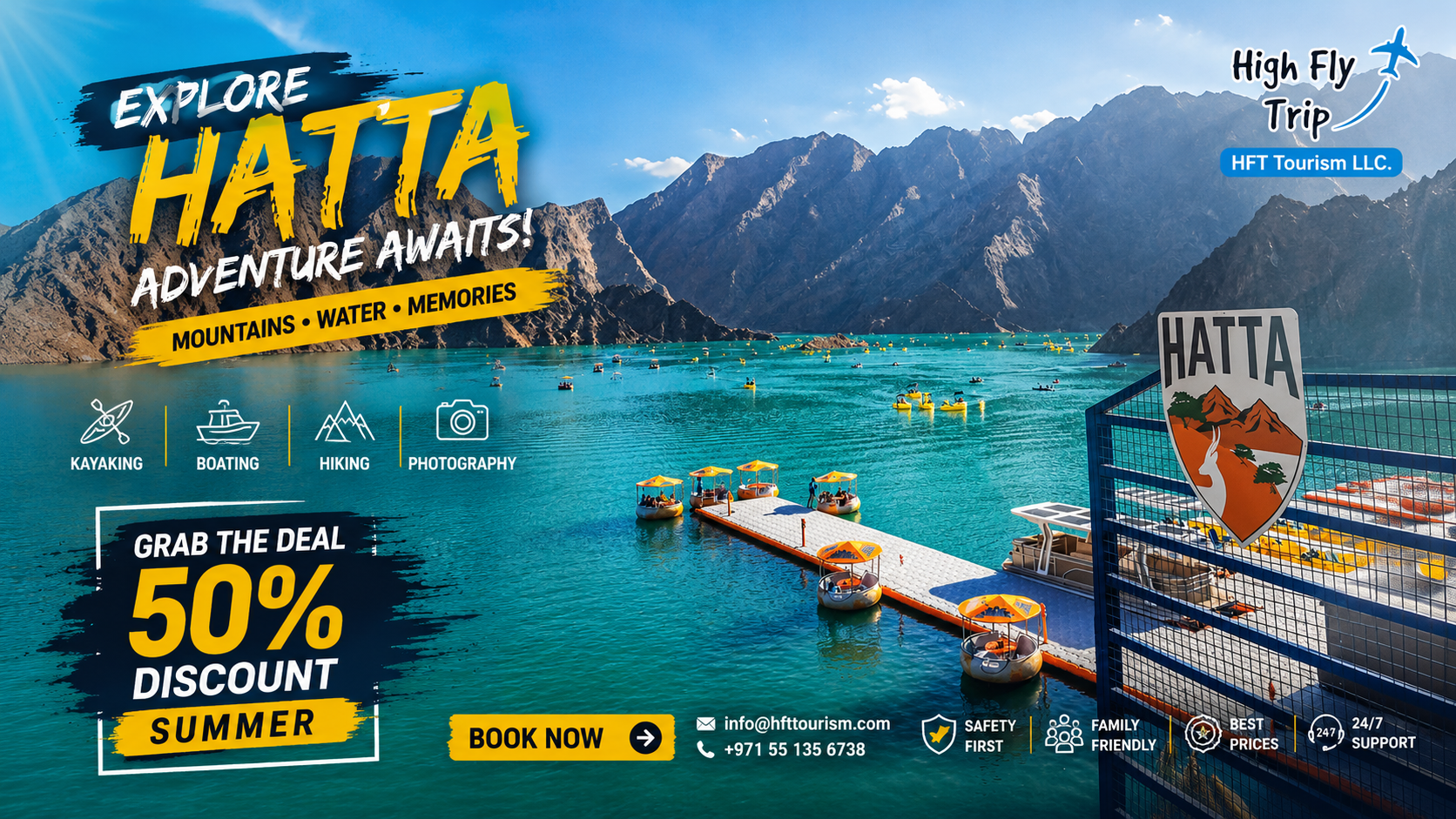 Dubai Hatta Mountain Tour: Best 2026 Deals | Call +971551356738