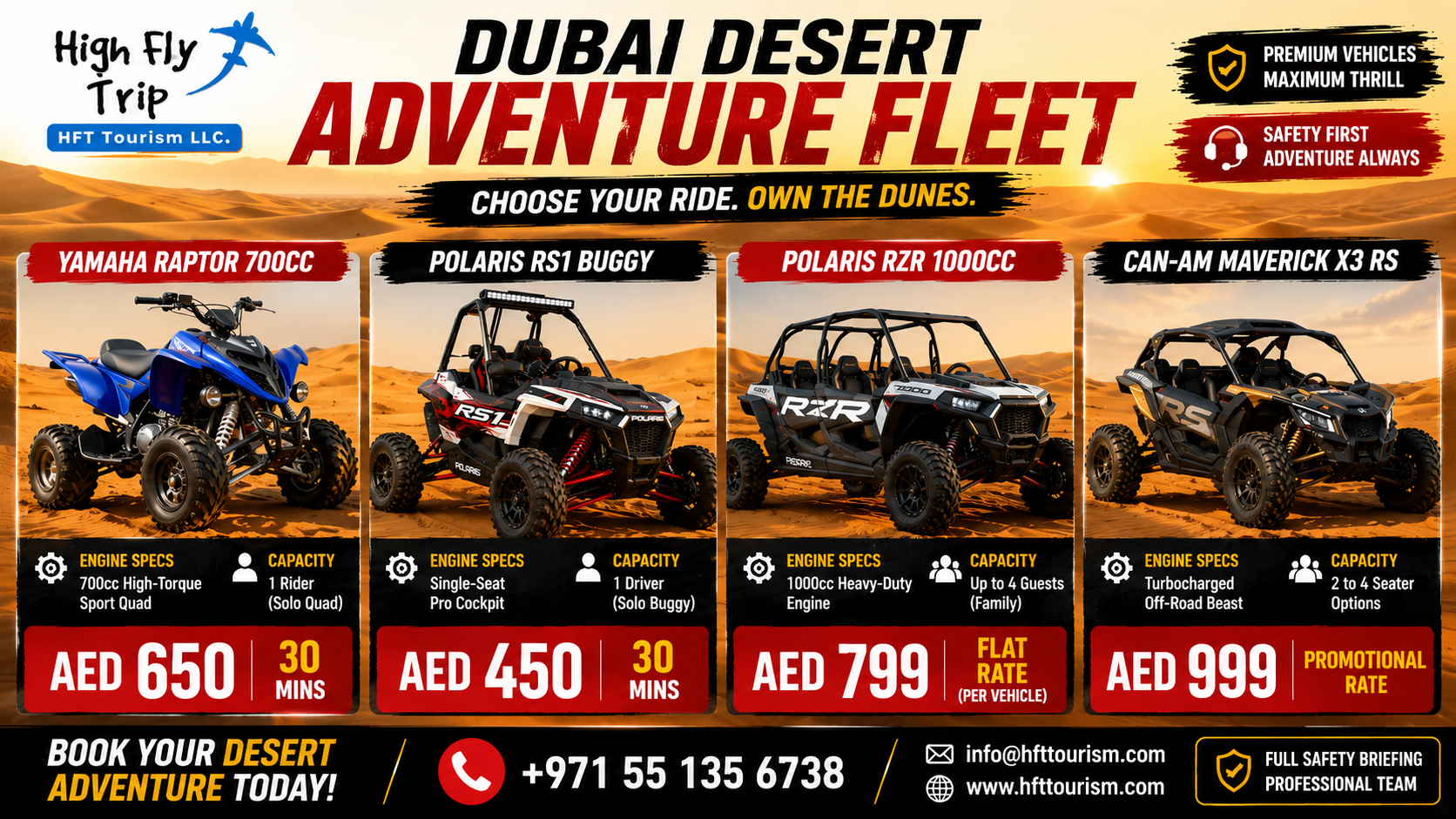 Dubai Dune Buggy Tours Adventure