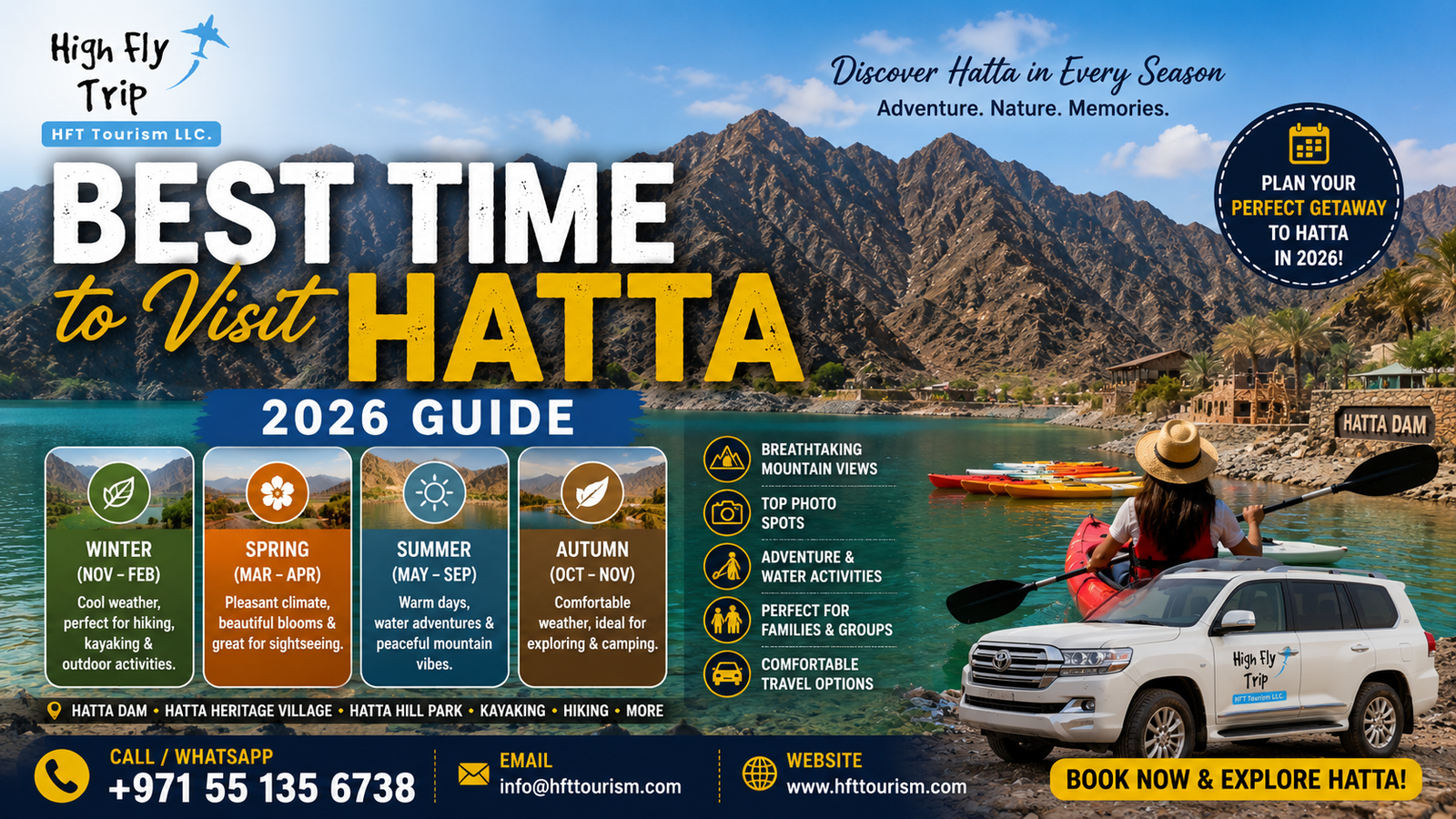 Best Time to Visit Hatta