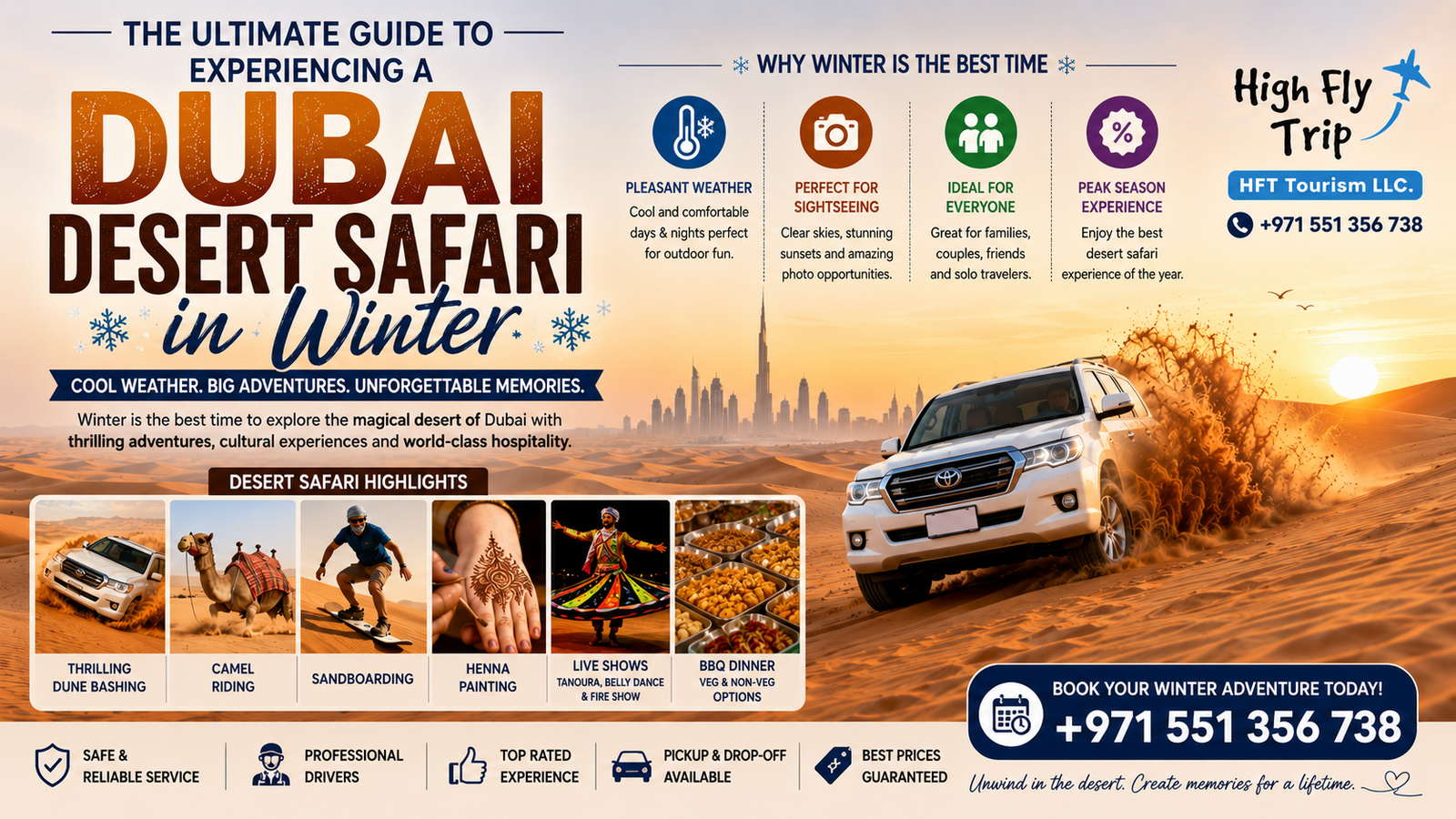 Desert Safari in Winter