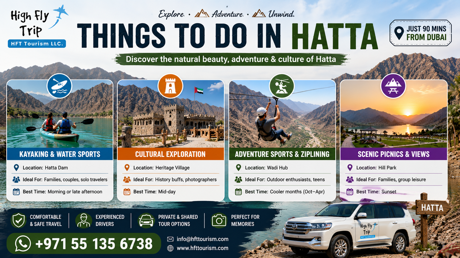 Top Things to Do in Hatta Mountain Tour