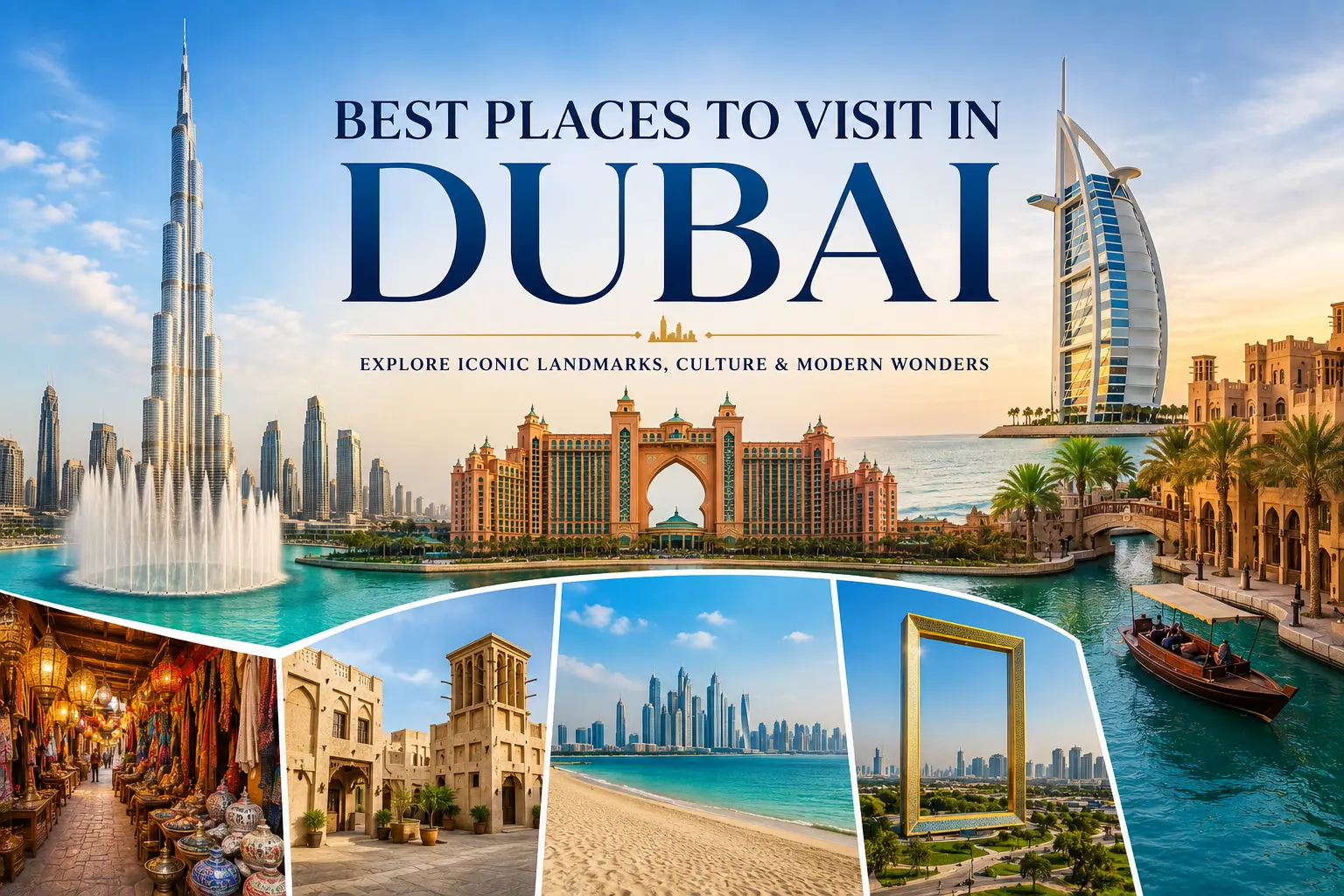 Best Places To Visit In Dubai - HFT Tourism LLC