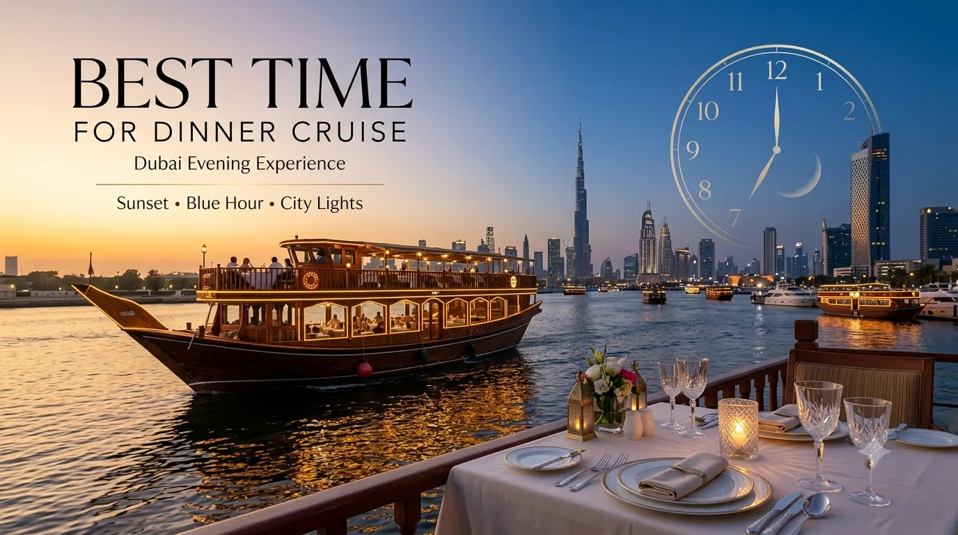 Best Time for Dinner Cruise - HFT Tourism LLC