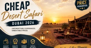 Cheap Desert Safari Dubai - HFT Tourism LLC