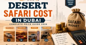 Desert Safari Cost - HFT Tourism LLC
