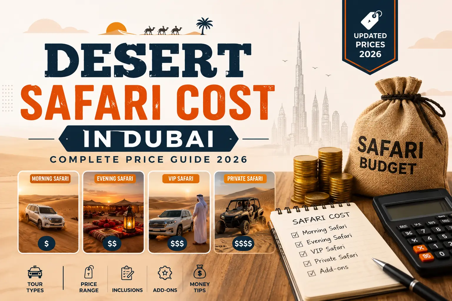 Desert Safari Cost - HFT Tourism LLC
