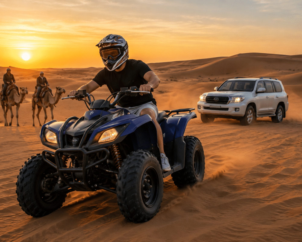 Desert Safari with Quad Bike Ride(Combo)
