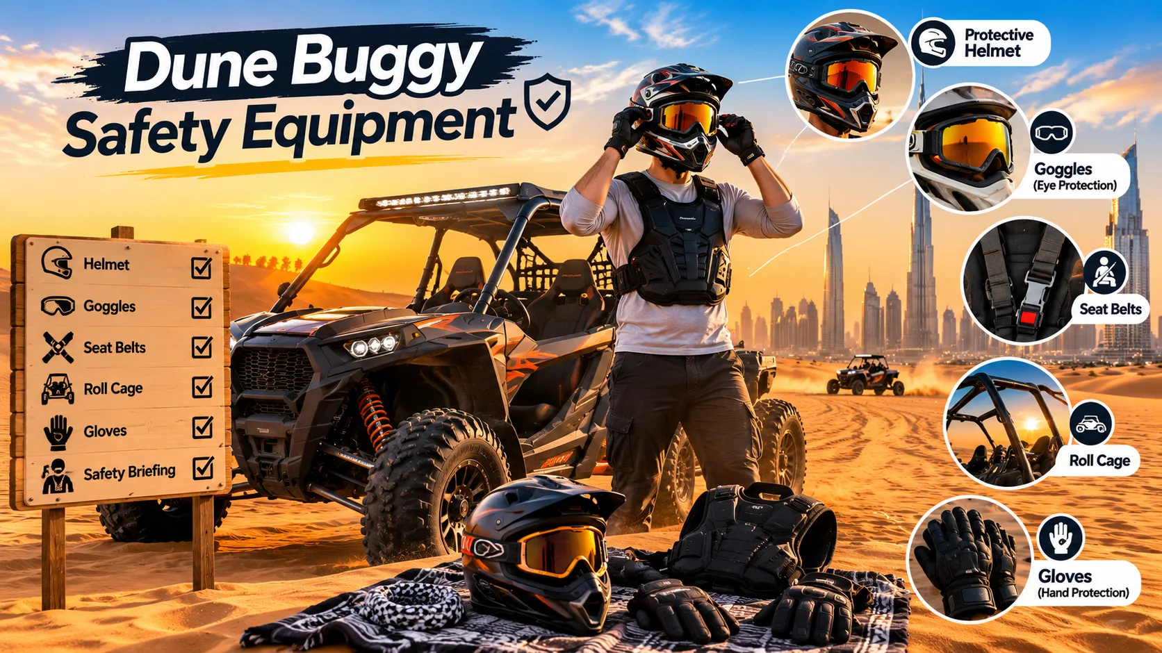 Dune Buggy Safety Equipment - HFT Tourism LLC