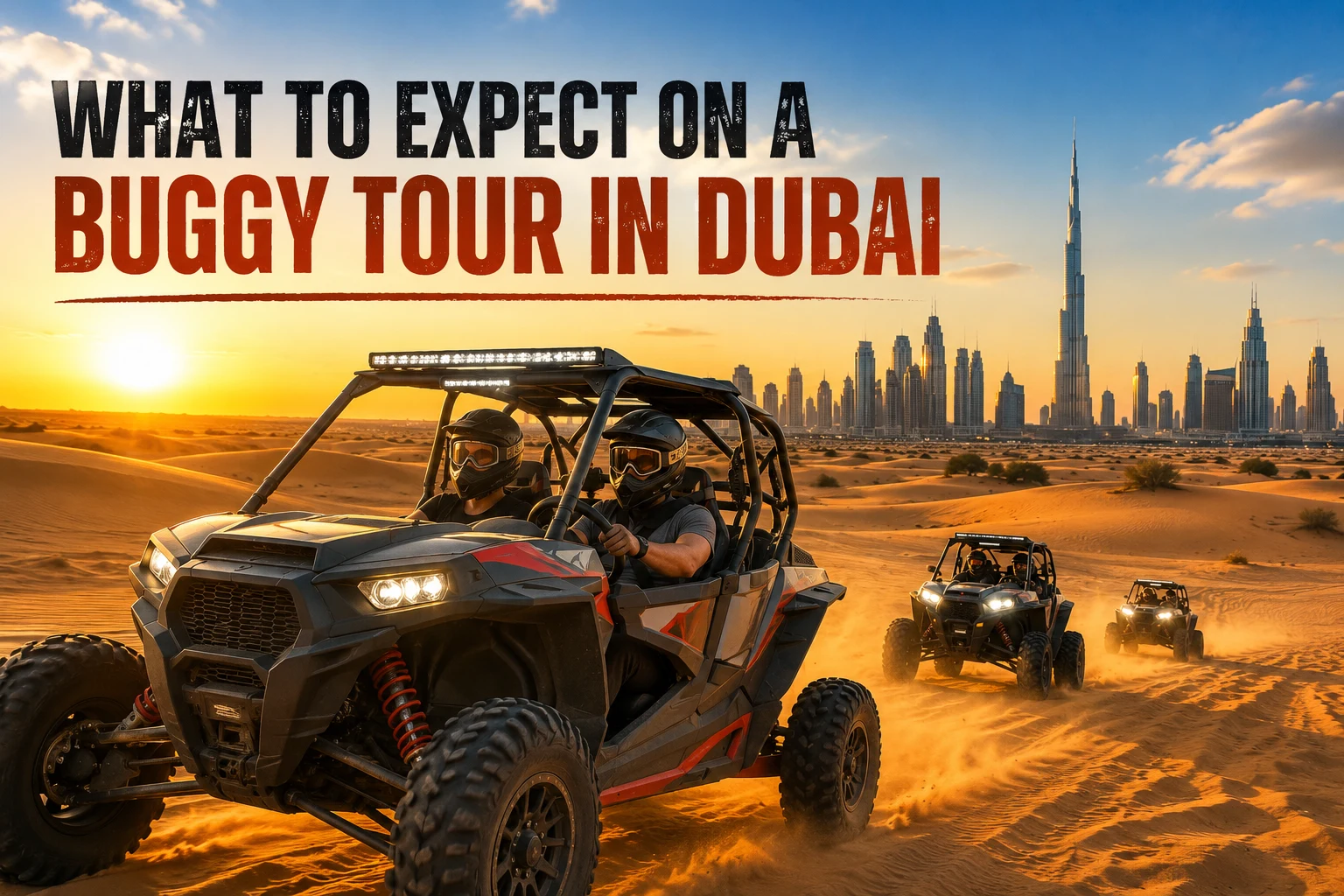 Expect on a Buggy Tour in Dubai - HFT Tourism LLC