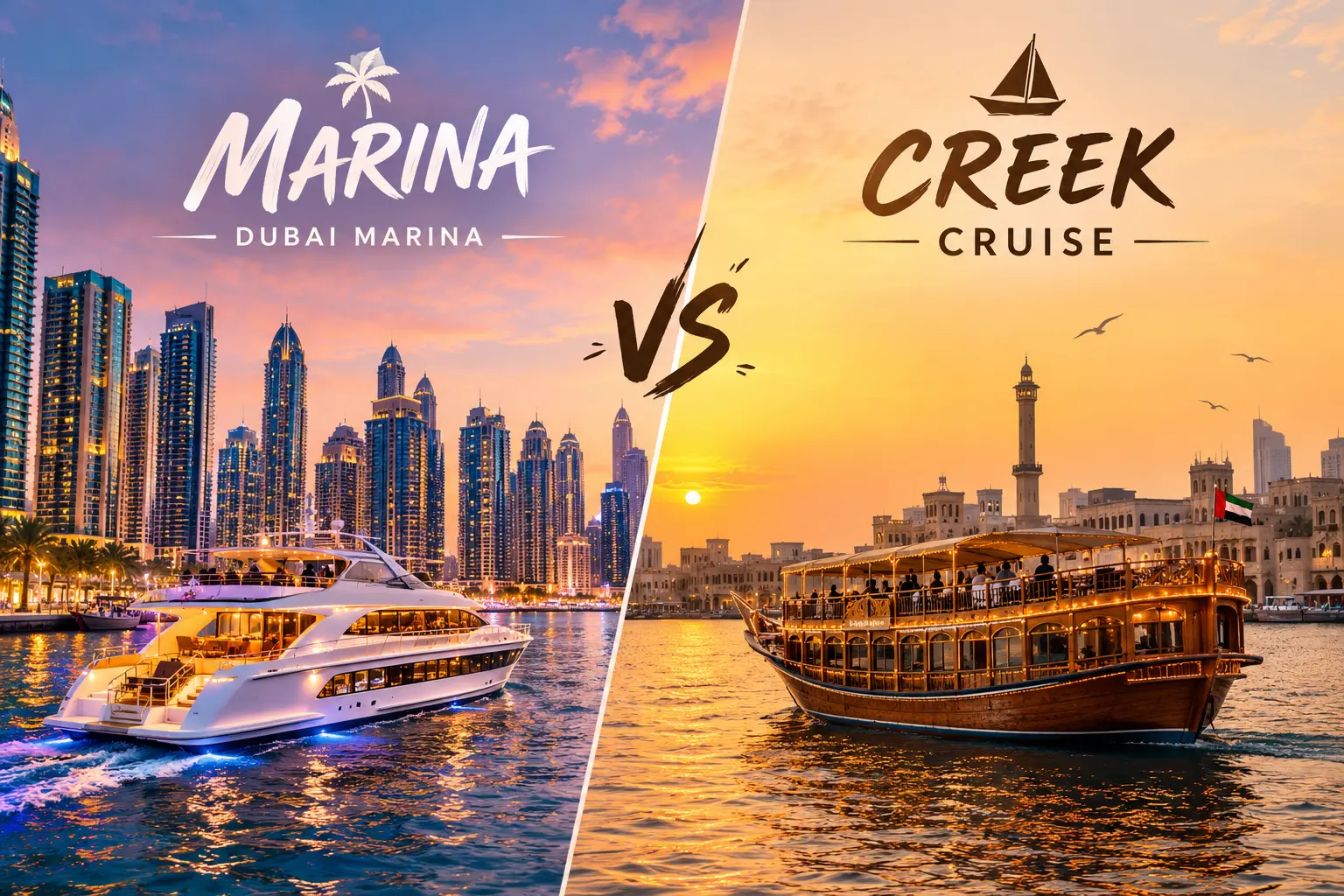 Marina vs Creek Cruise - HFT Tourism LLC